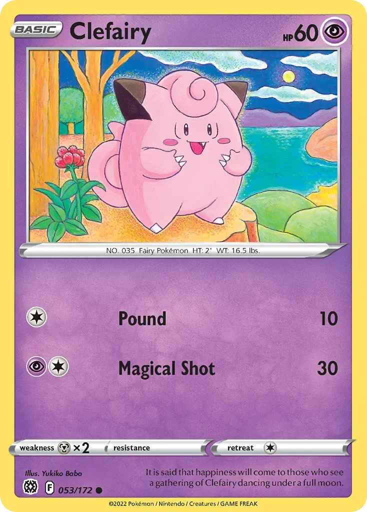 053/172 from Brilliant Stars Common Pokemon Card