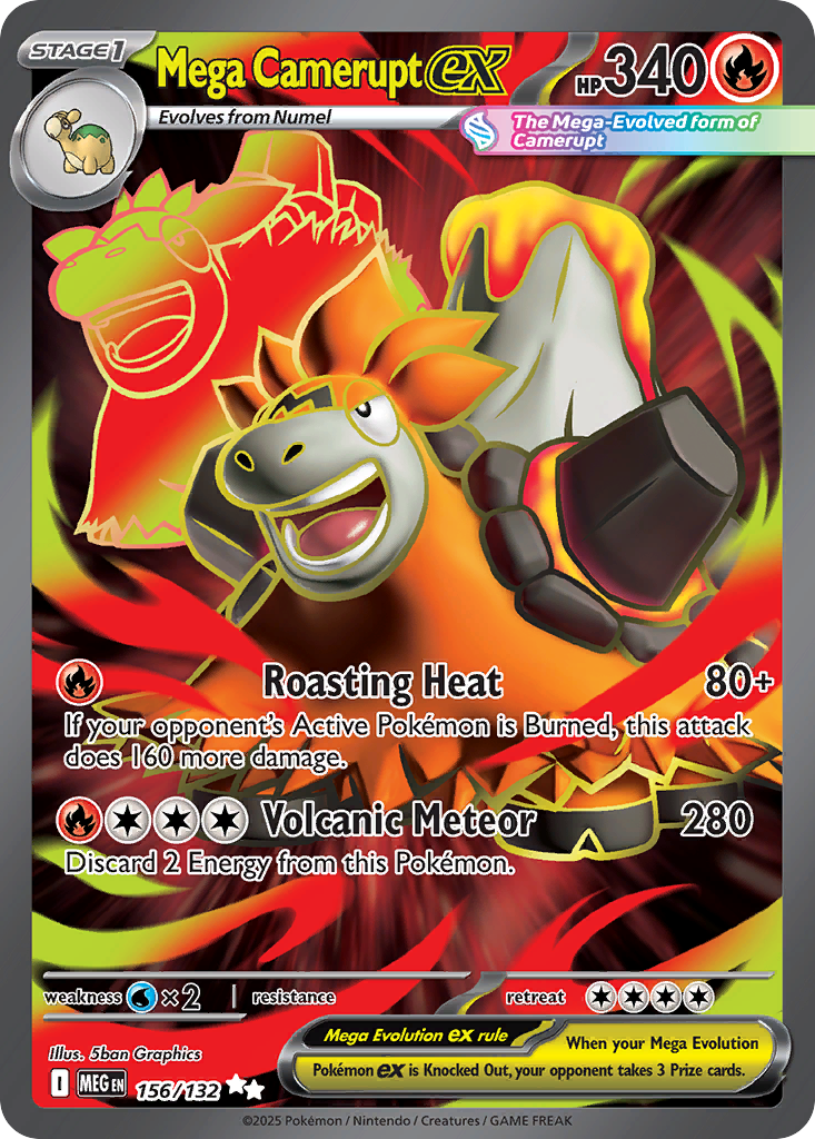 156/132 from Mega Evolution ultra-rare