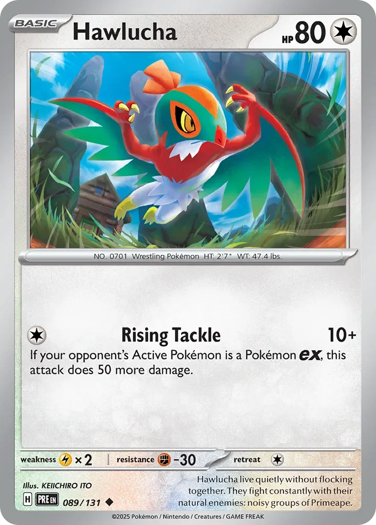 089/131 from Prismatic Evolutions Card List Uncommon Pokemon Card