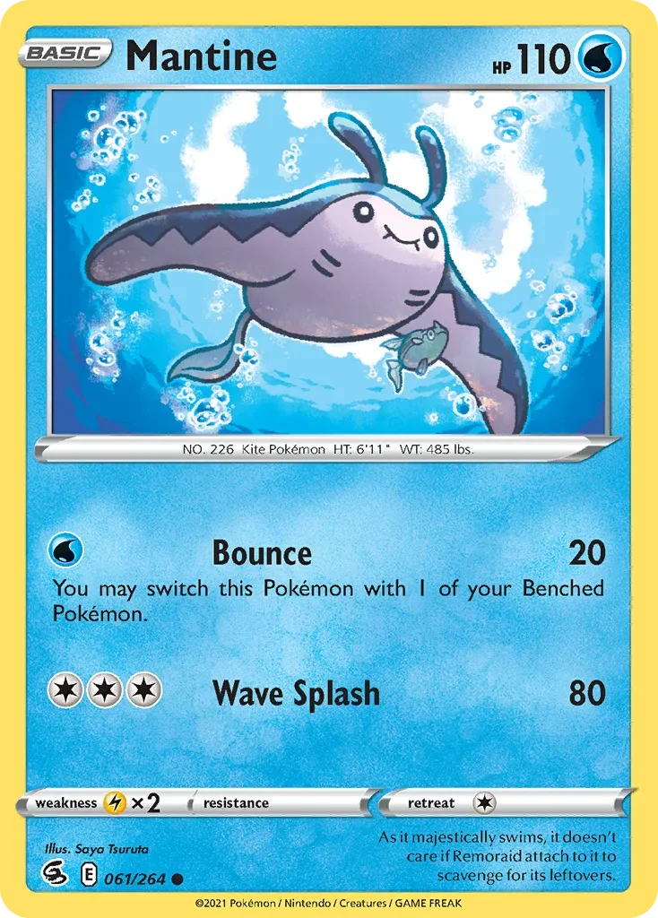 061/264 from Fusion Strike Common Pokemon Card