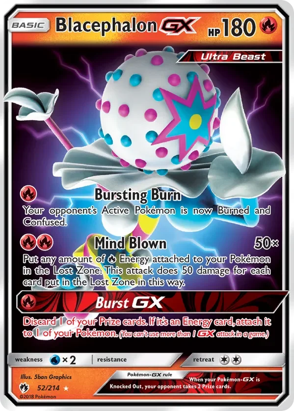 52/214 from Lost Thunder Ultra Rare Pokemon Card