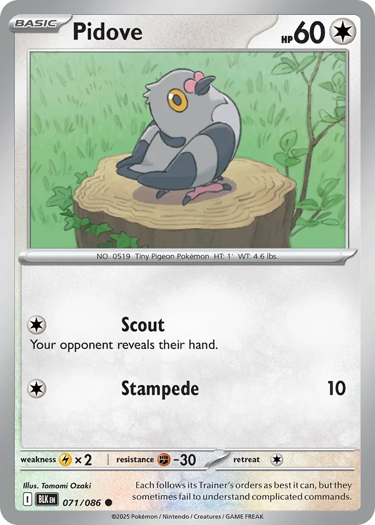 071/086 from White Flare Common Pokemon Card