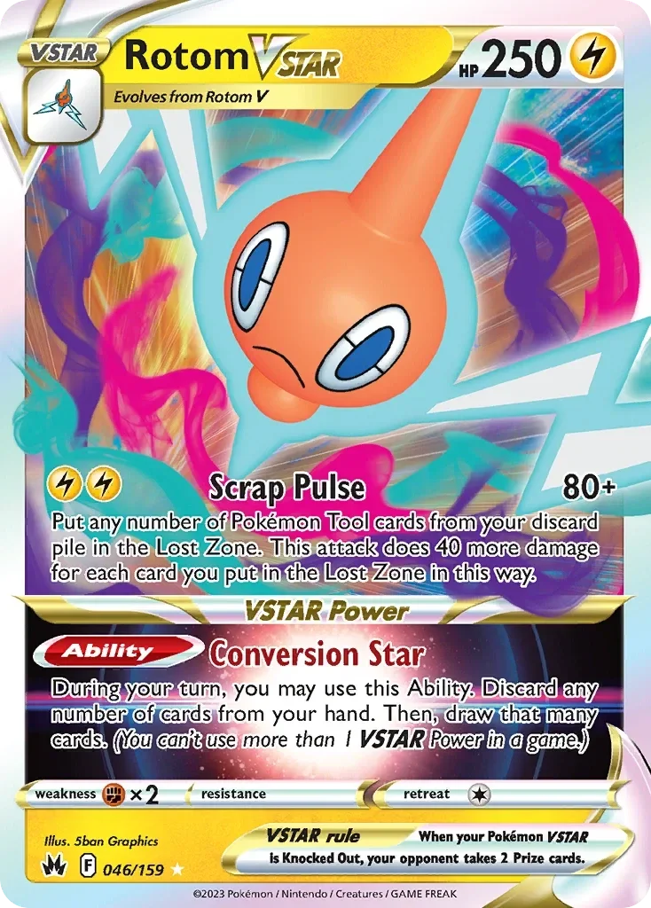 046/159 from Crown Zenith Ultra Rare Pokemon Card