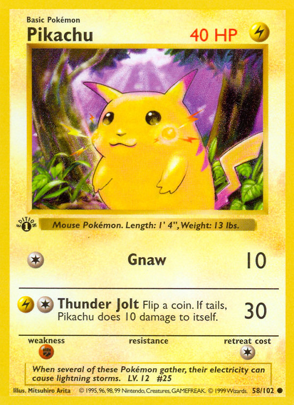 Card 1 Pokémon card from Pokemon 30th Anniversary set