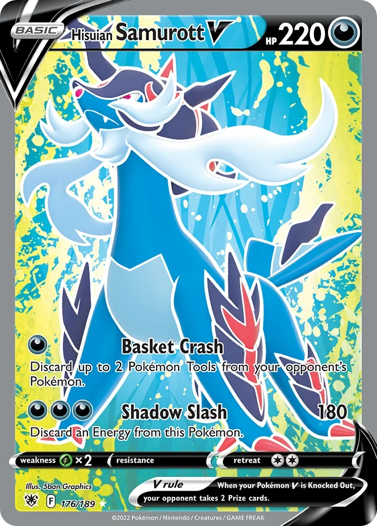 176/189 from Astral Radiance Full Art Pokemon Card
