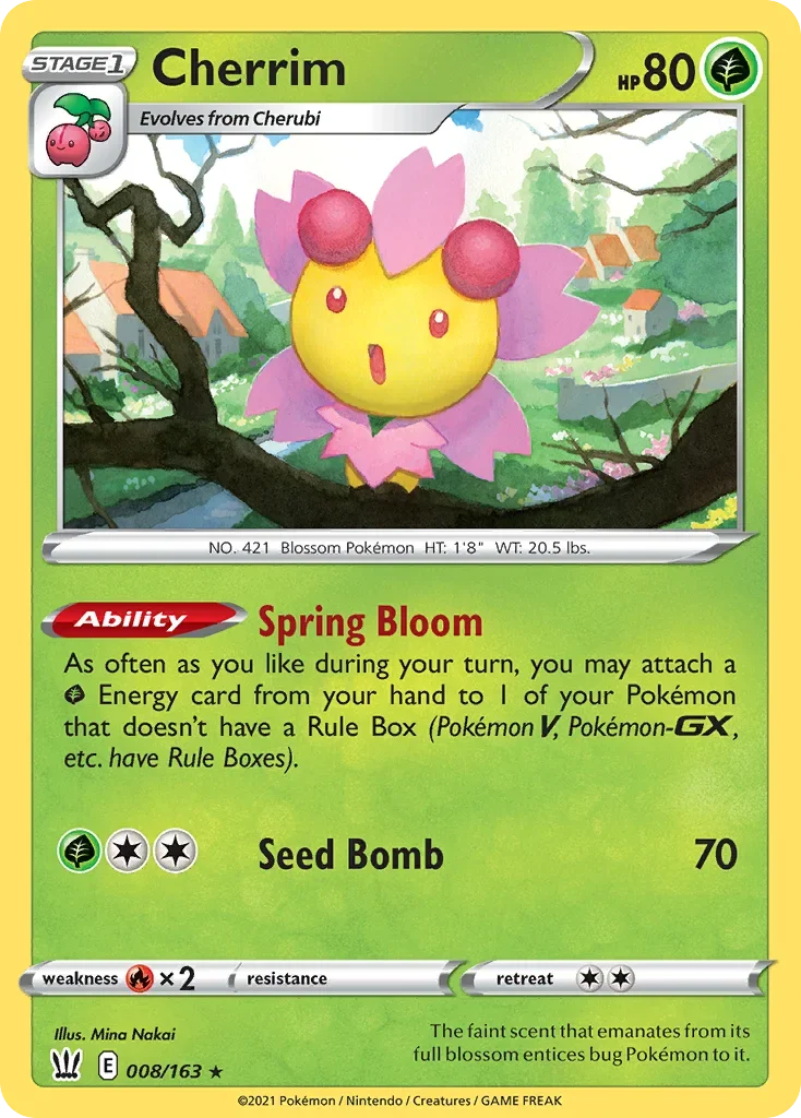 008/163 from Battle Styles Holo Rare Pokemon Card