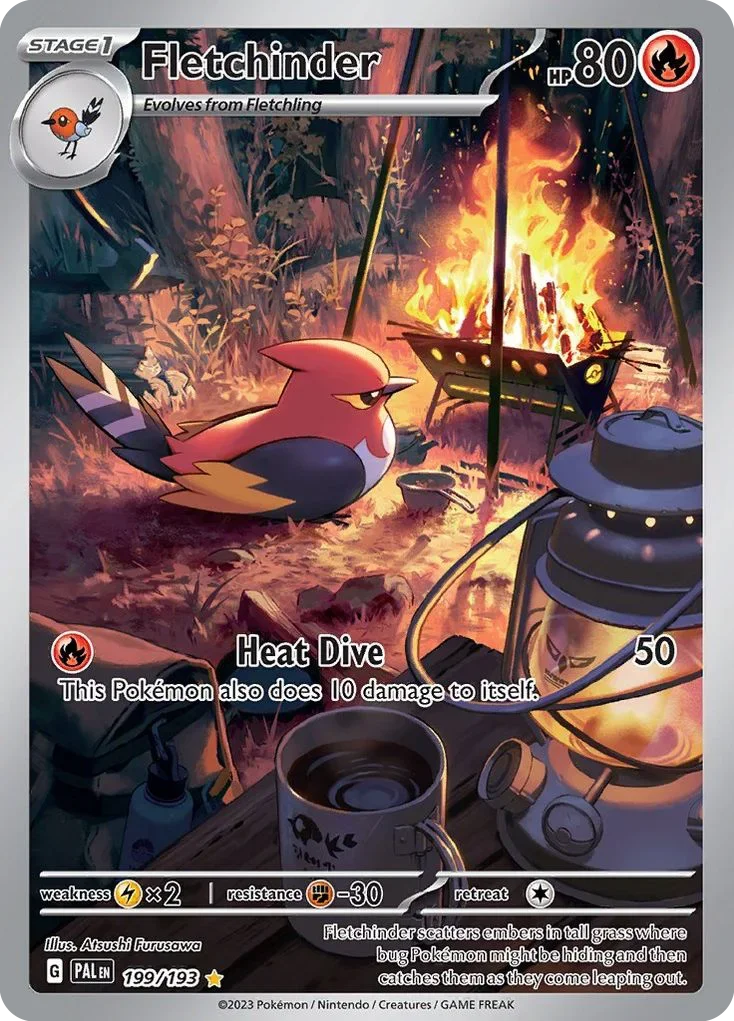 199/193 from Paldea Evolved Illustration Rare Pokemon Card