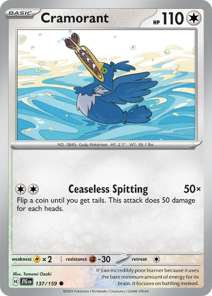 137/159 from Journey Together Common Pokemon Card