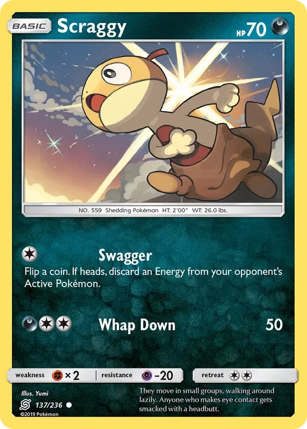 137/236 from Unified Minds Common Pokemon Card