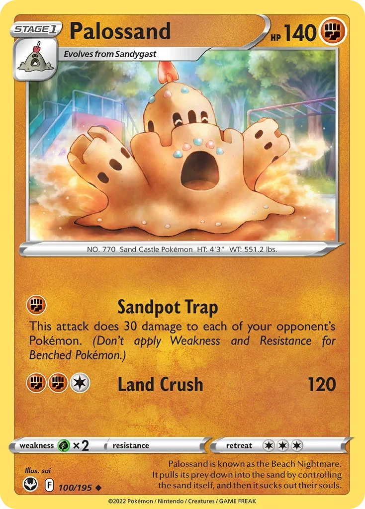 100/195 from Silver Tempest Uncommon Pokemon Card