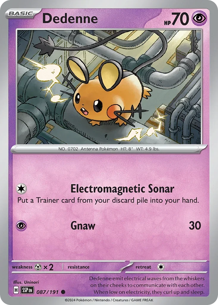 087/191 from Surging Sparks Card List Common Pokemon Card