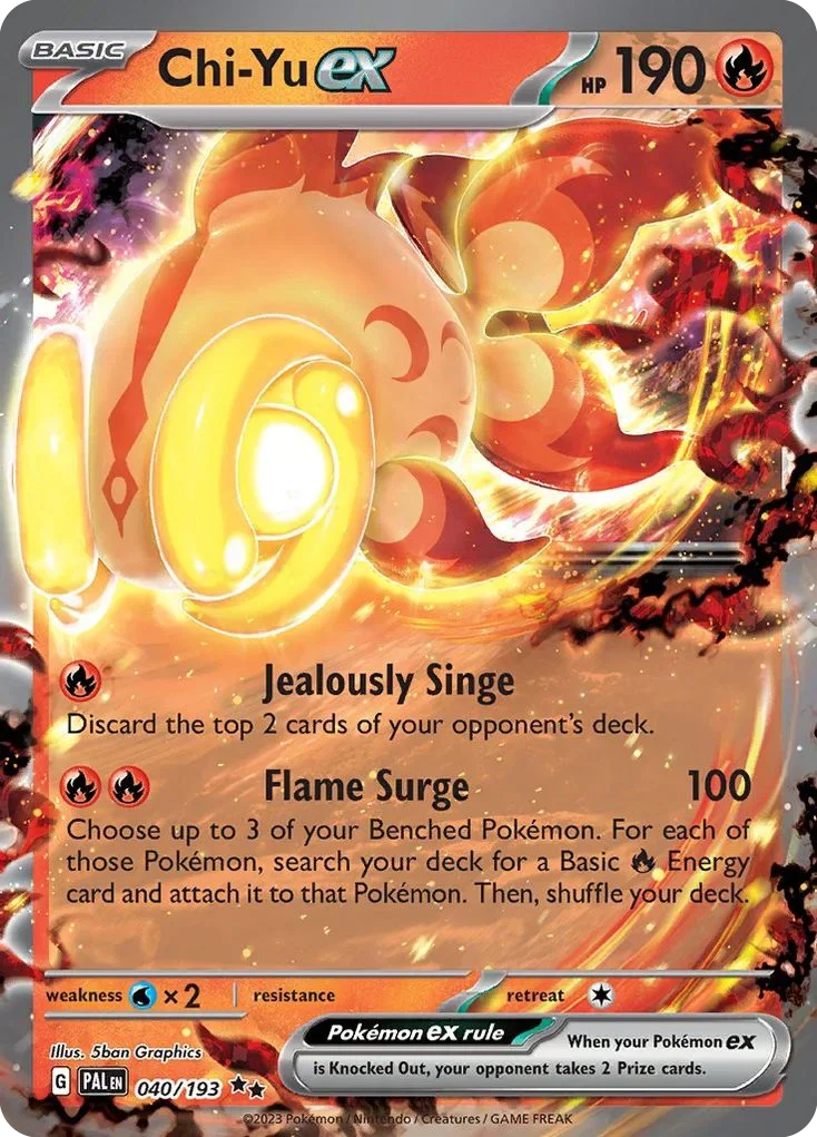 040/193 from Paldea Evolved Double Rare Pokemon Card