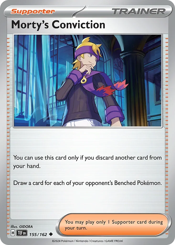 155/162 from Temporal Forces Uncommon Pokemon Card