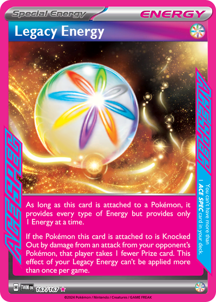 167/167 from Twilight Masquerade ACE SPEC Rare Pokemon Card