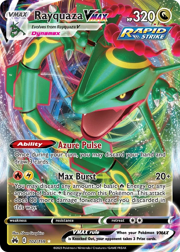 102/159 from Crown Zenith Ultra Rare Pokemon Card