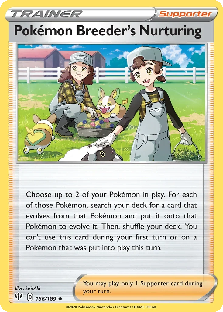 166/189 from Darkness Ablaze Uncommon Trainer Card