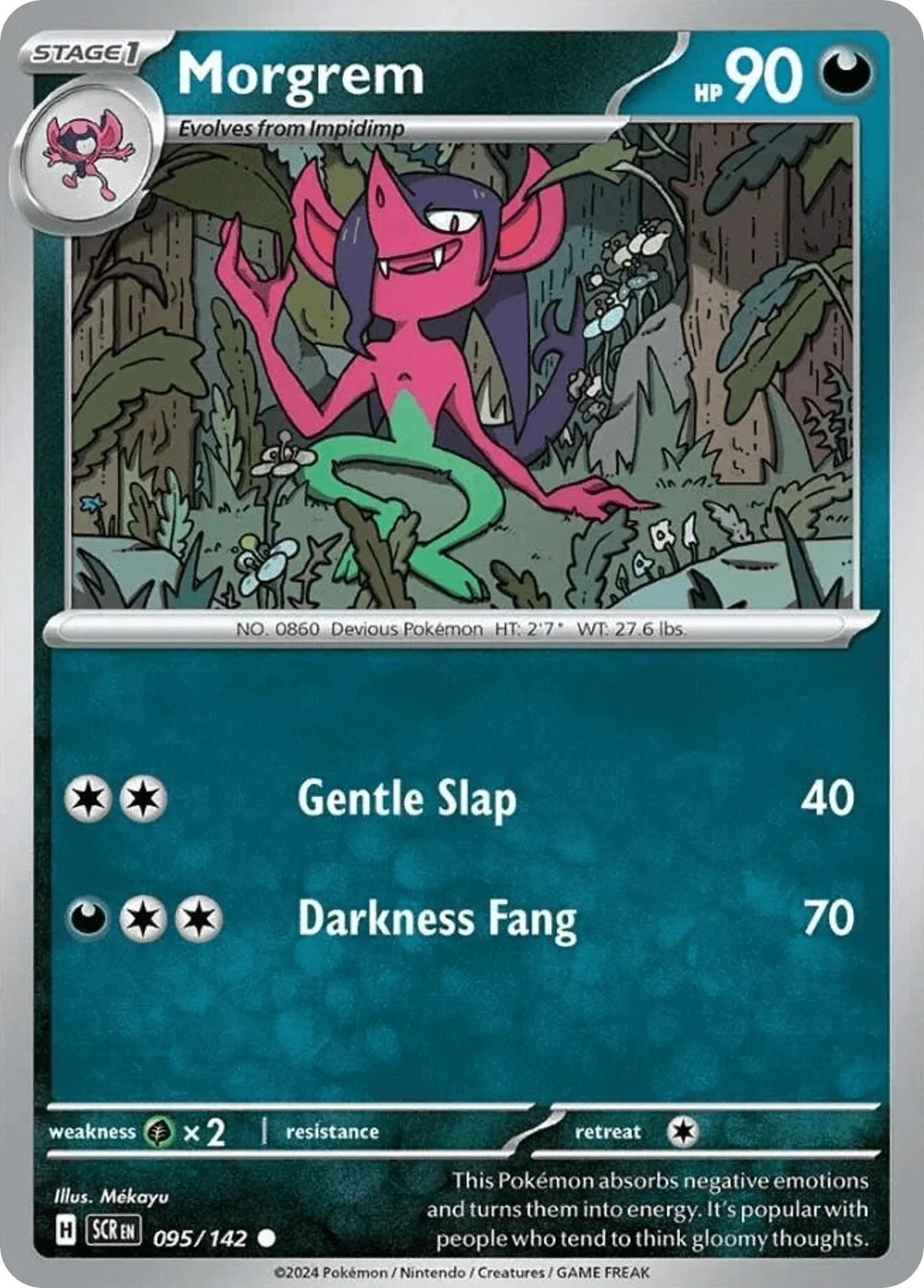 095/142 from Stellar Crown Card List Common Pokemon Card