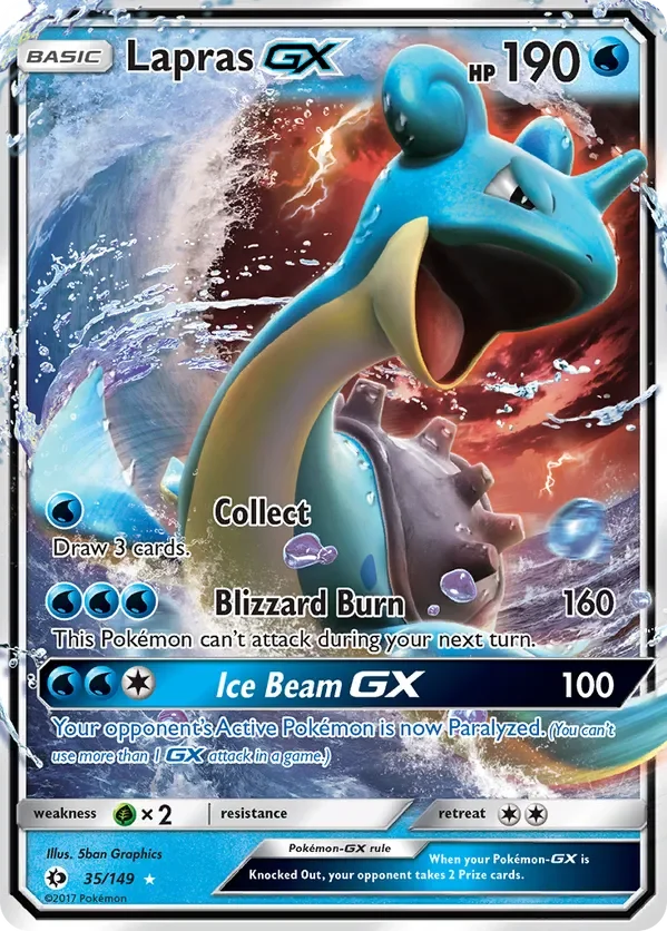35/149 from Sun & Moon Base Ultra Rare Pokemon Card