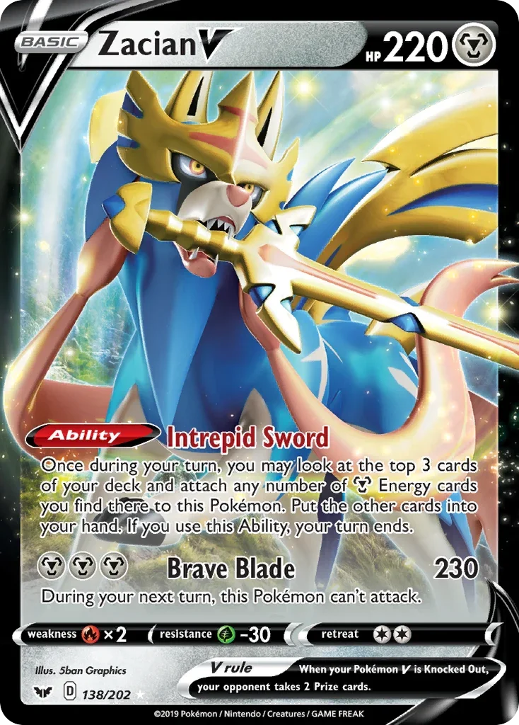 138/202 from Sword & Shield Ultra Rare Pokemon Card