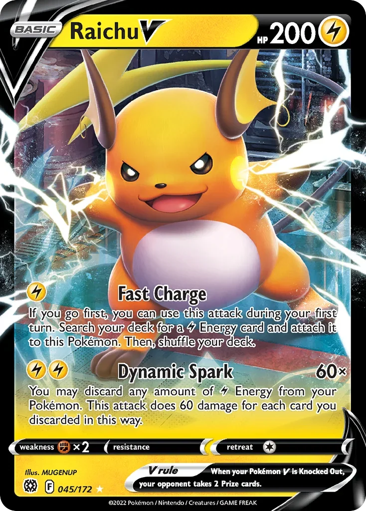 045/172 from Brilliant Stars Ultra Rare Pokemon Card
