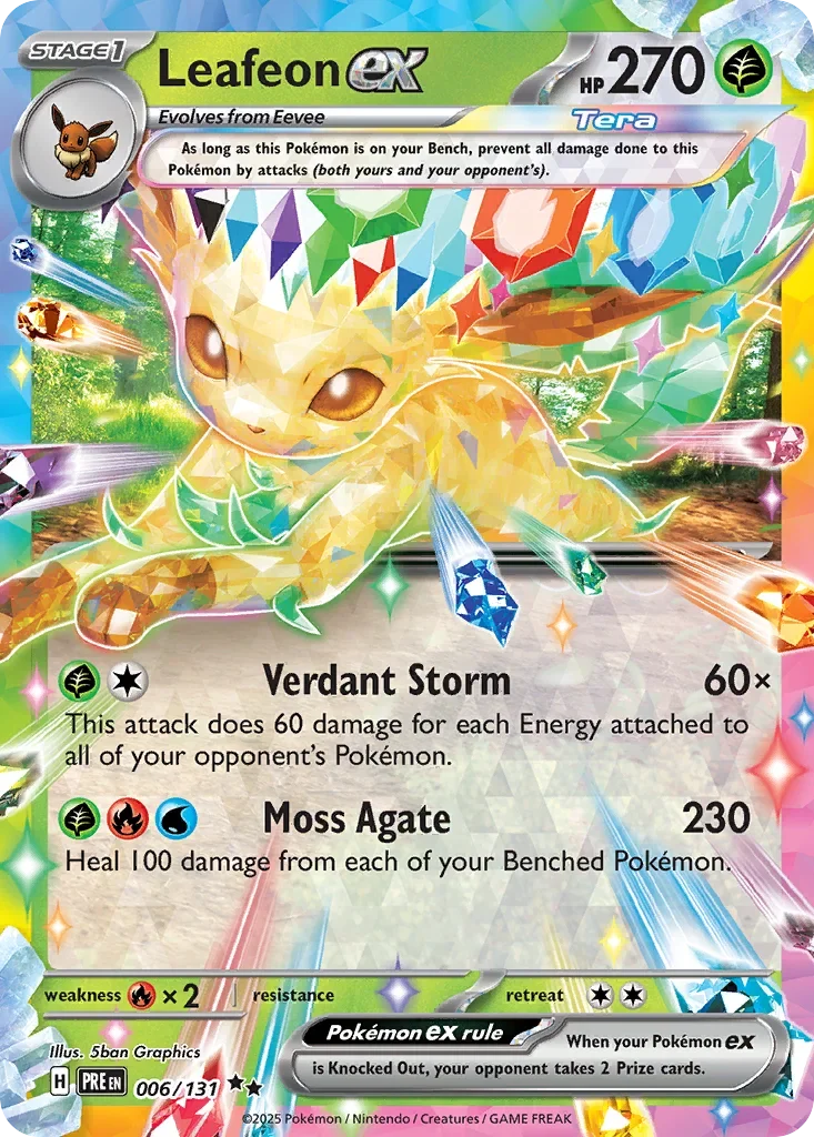 006/131 from Prismatic Evolutions Card List Double Rare Pokemon Card