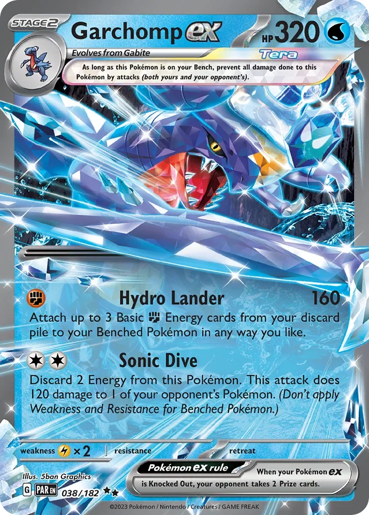 038/182 from Paradox Rift Double Rare Pokemon Card