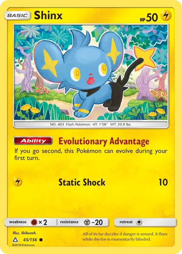 45/156 from Ultra Prism Common Pokemon Card