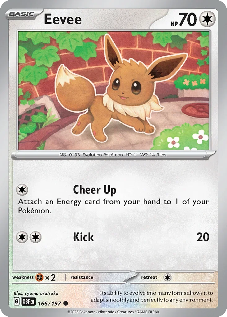 166/197 from Obsidian Flames Common Pokemon Card
