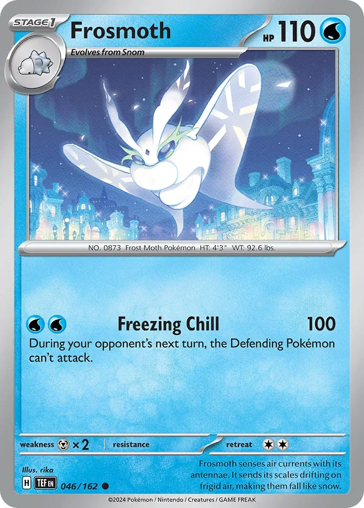 046/162 from Temporal Forces Card List Common Pokemon Card