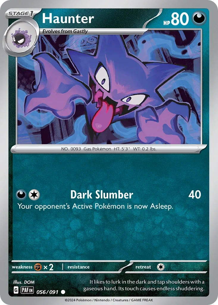 056/091 from Paldean Fates Common Pokemon Card