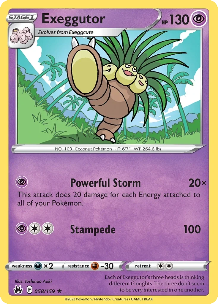058/159 from Crown Zenith Rare Pokemon Card