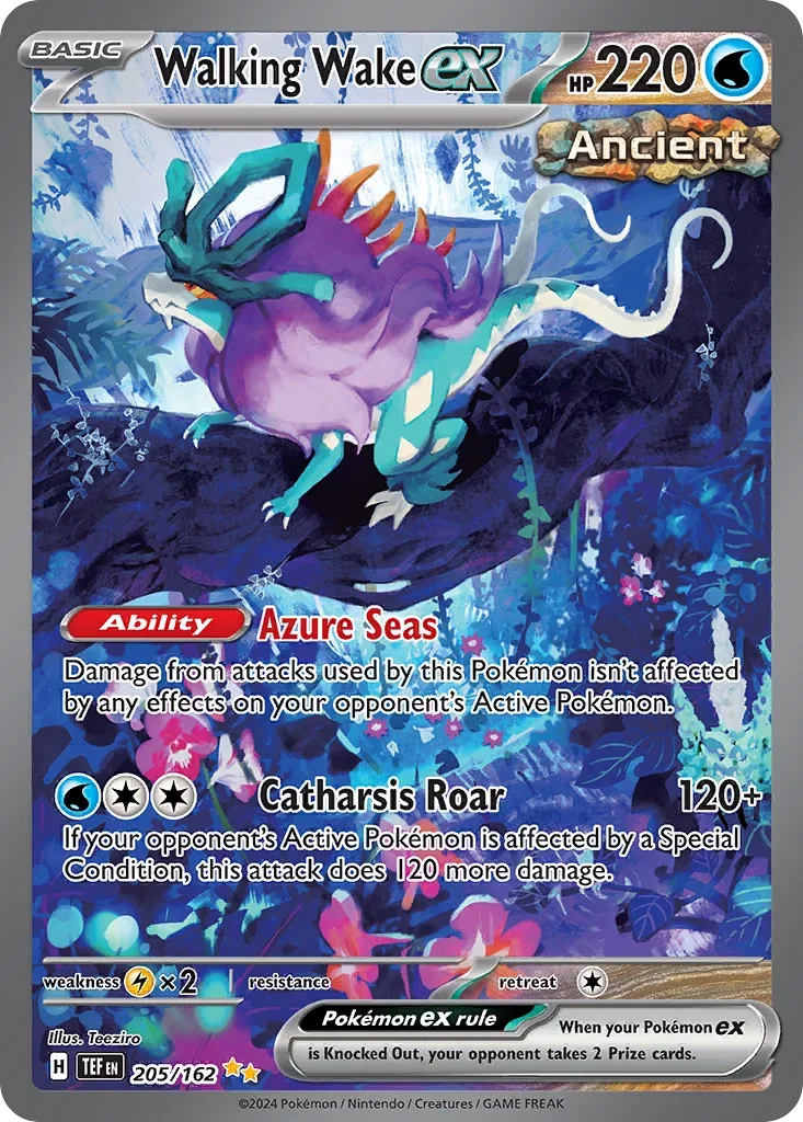 205/162 from Temporal Forces Special Illustration Rare Pokemon Card
