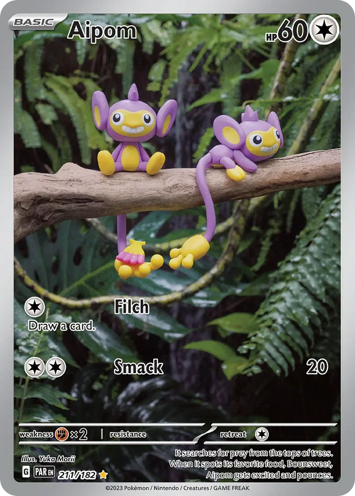 211/182 from Paradox Rift Illustration Rare Pokemon Card