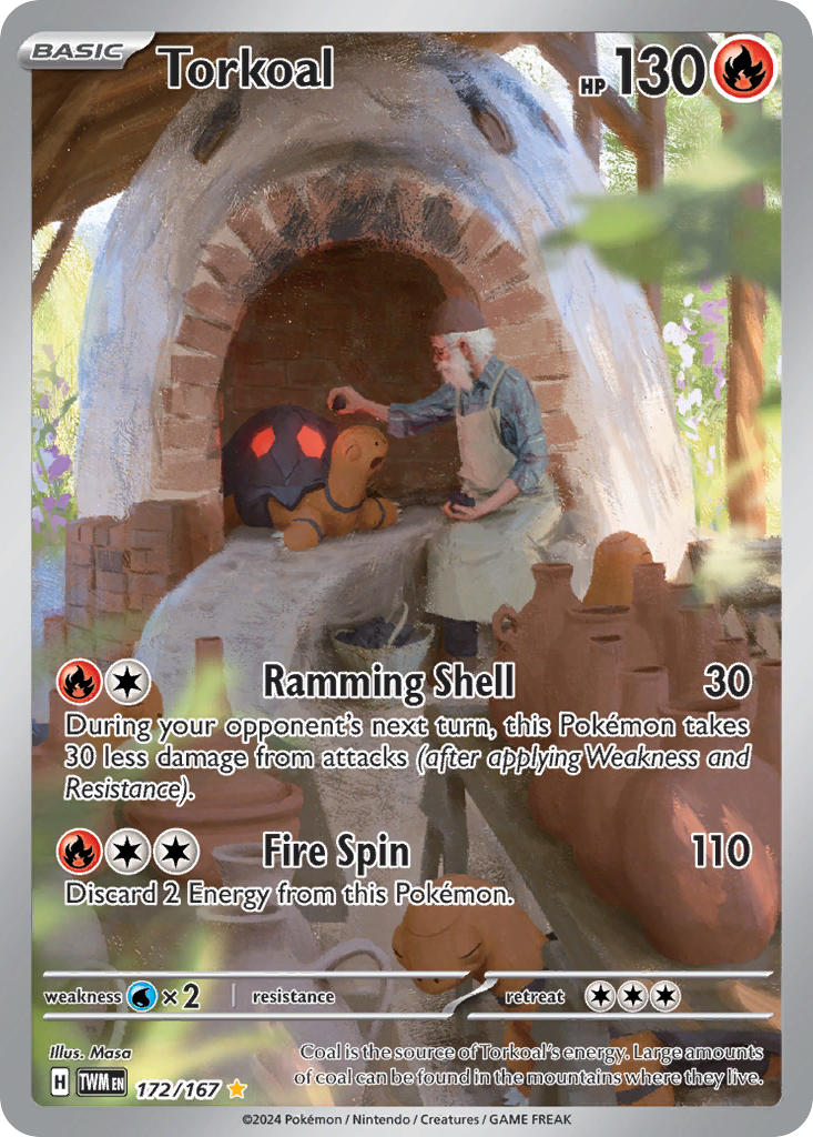 172/167 from Twilight Masquerade Illustration Rare Pokemon Card