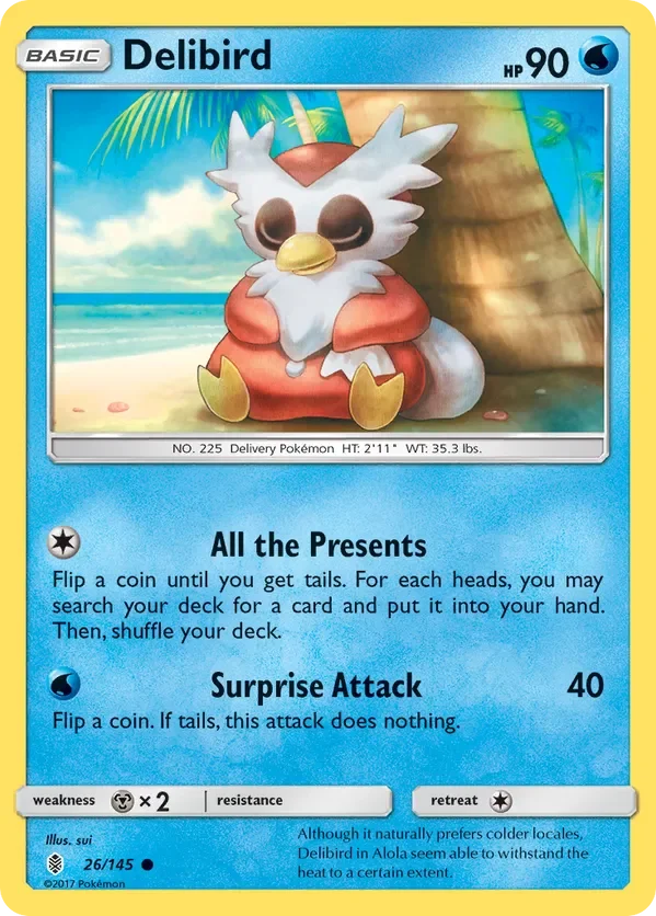 26/145 from Guardians Rising Common Pokemon Card