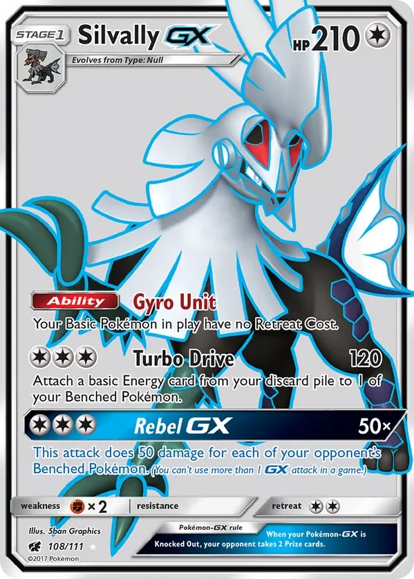 108/111 from Crimson Invasion Full Art Pokemon Card