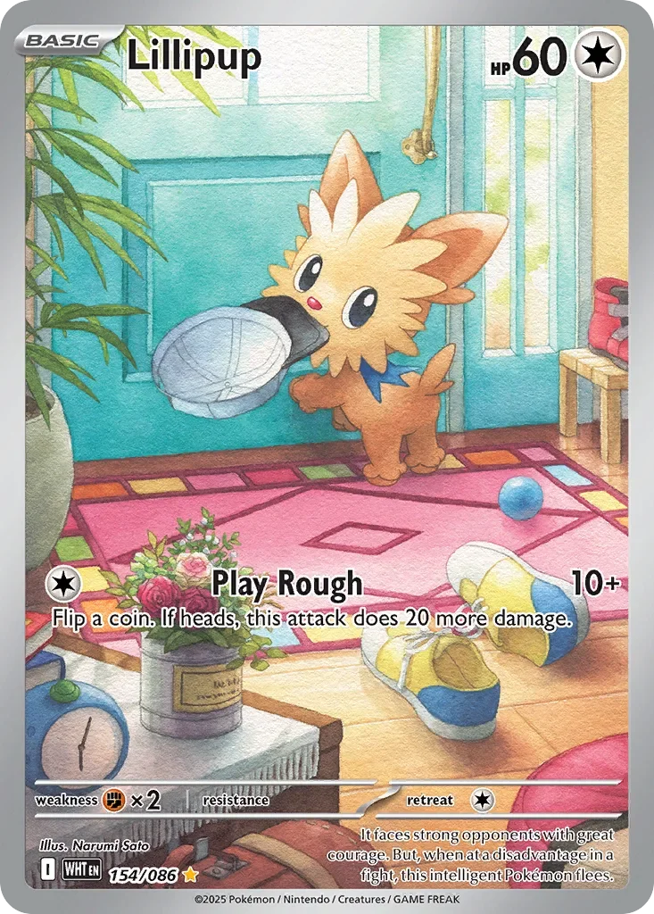 154/086 from White Flare Illustration Rare Pokemon Card