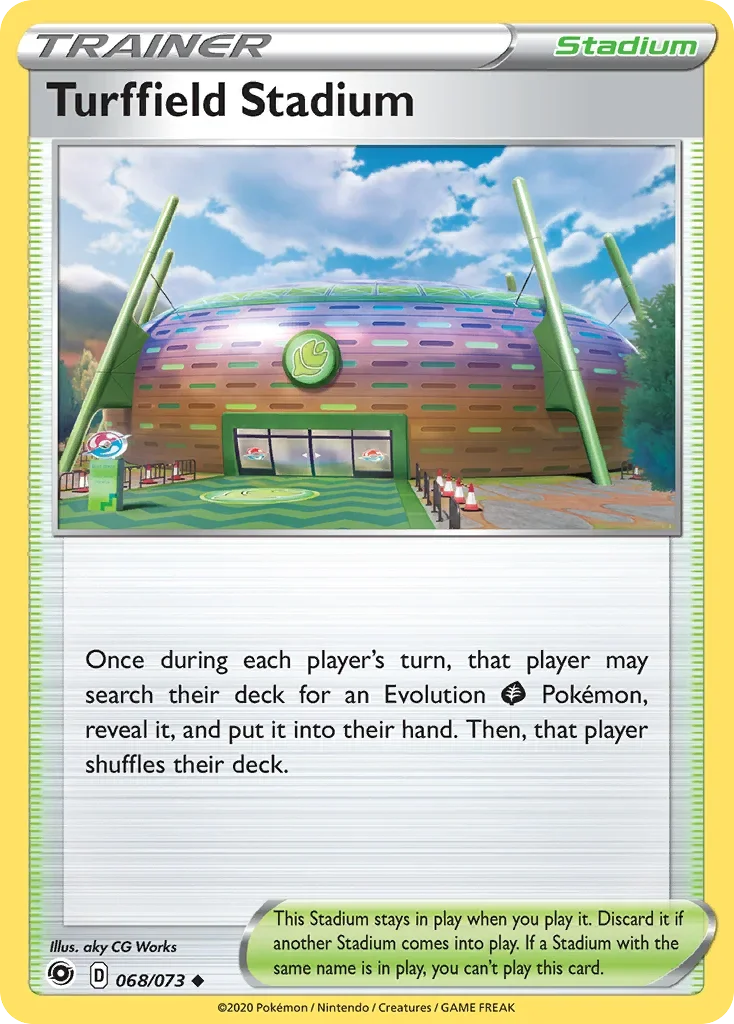 68/73 from Champion's Path Uncommon Trainer Card