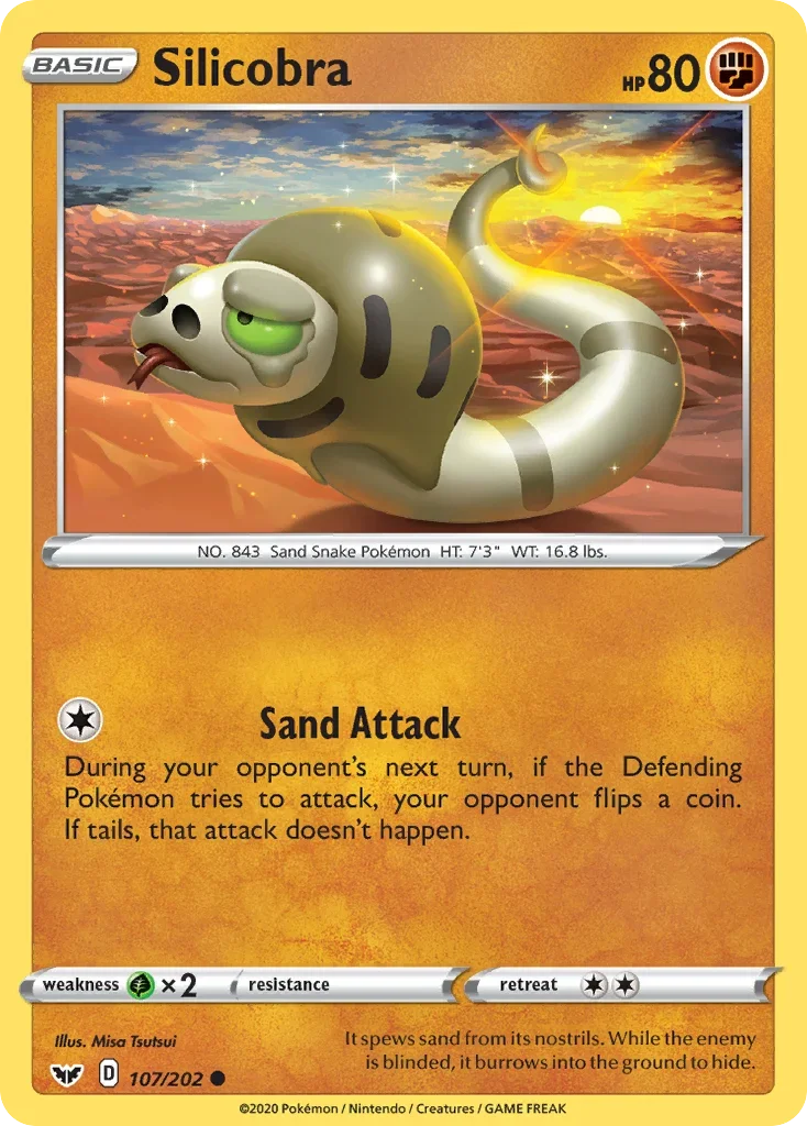 107/202 from Sword & Shield Common Pokemon Card