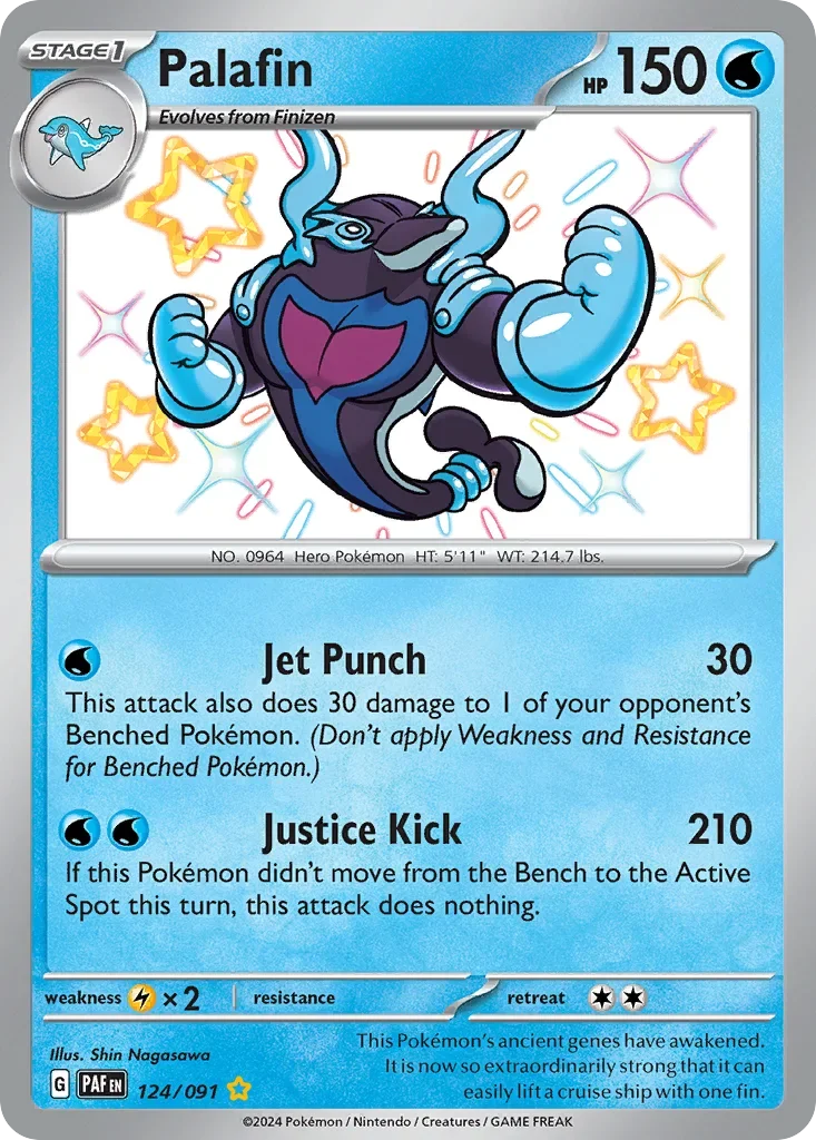 124/091 from Paldean Fates Shiny Rare Pokemon Card