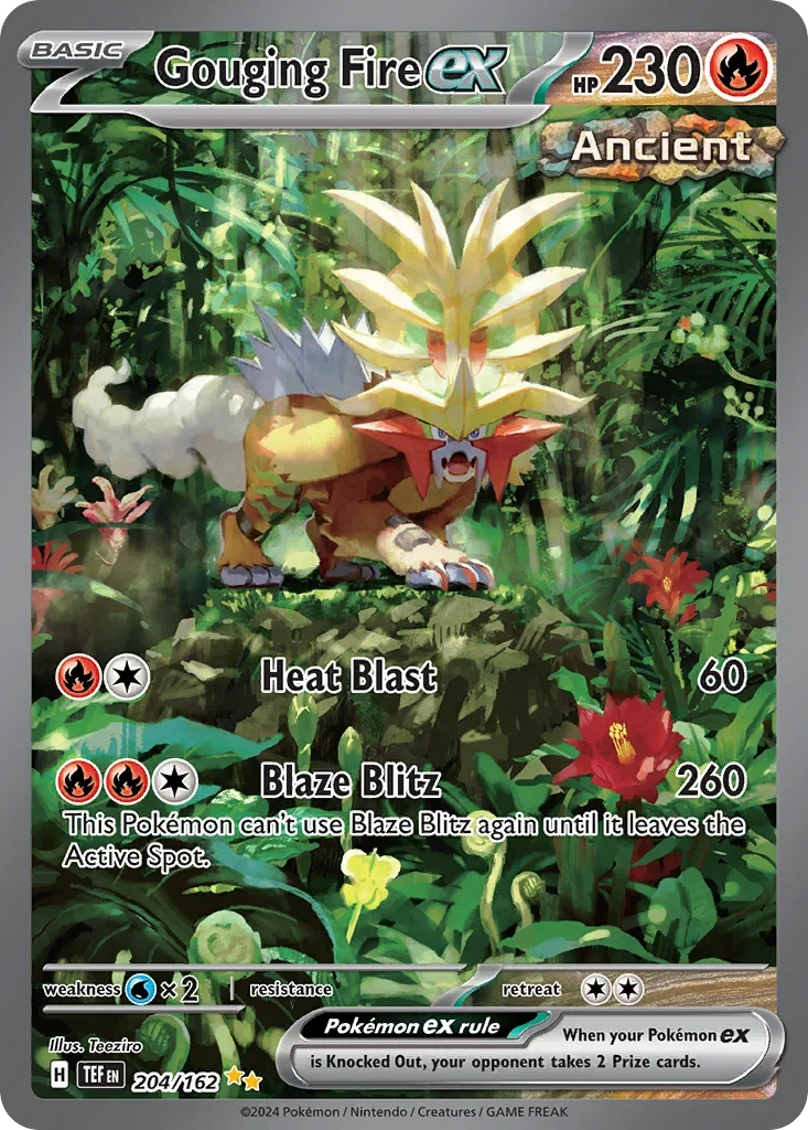 204/162 from Temporal Forces Special Illustration Rare Pokemon Card