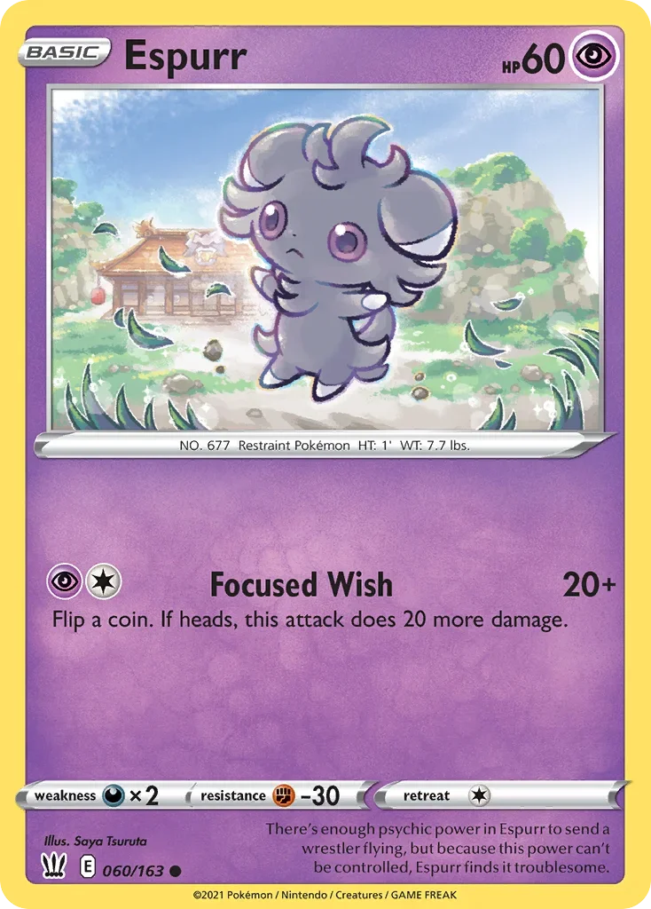 060/163 from Battle Styles Common Pokemon Card