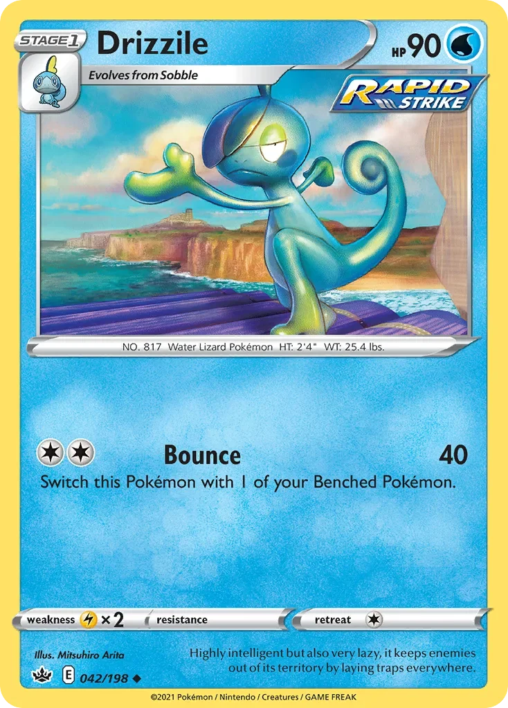 042/198 from Chilling Reign Uncommon Pokemon Card