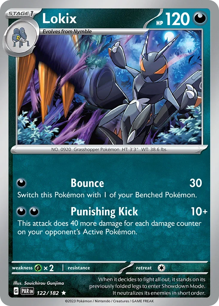 122/182 from Paradox Rift Rare Pokemon Card