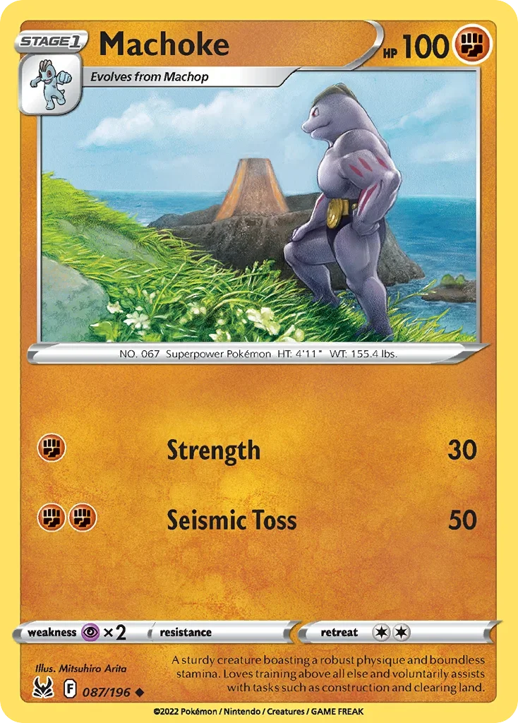 087/196 from Lost Origin Uncommon Pokemon Card