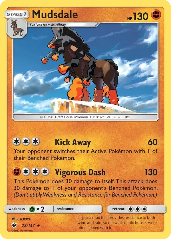 078/147 from Burning Shadows Rare Pokemon Card