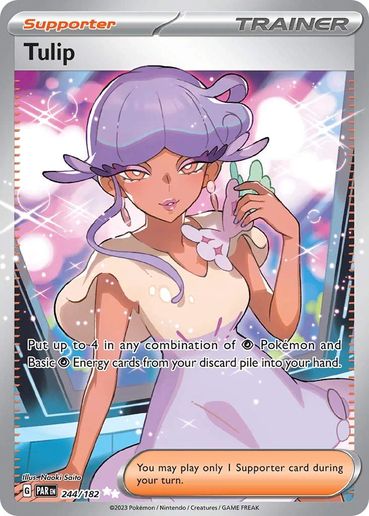 244/182 from Paradox Rift Ultra Rare Pokemon Card