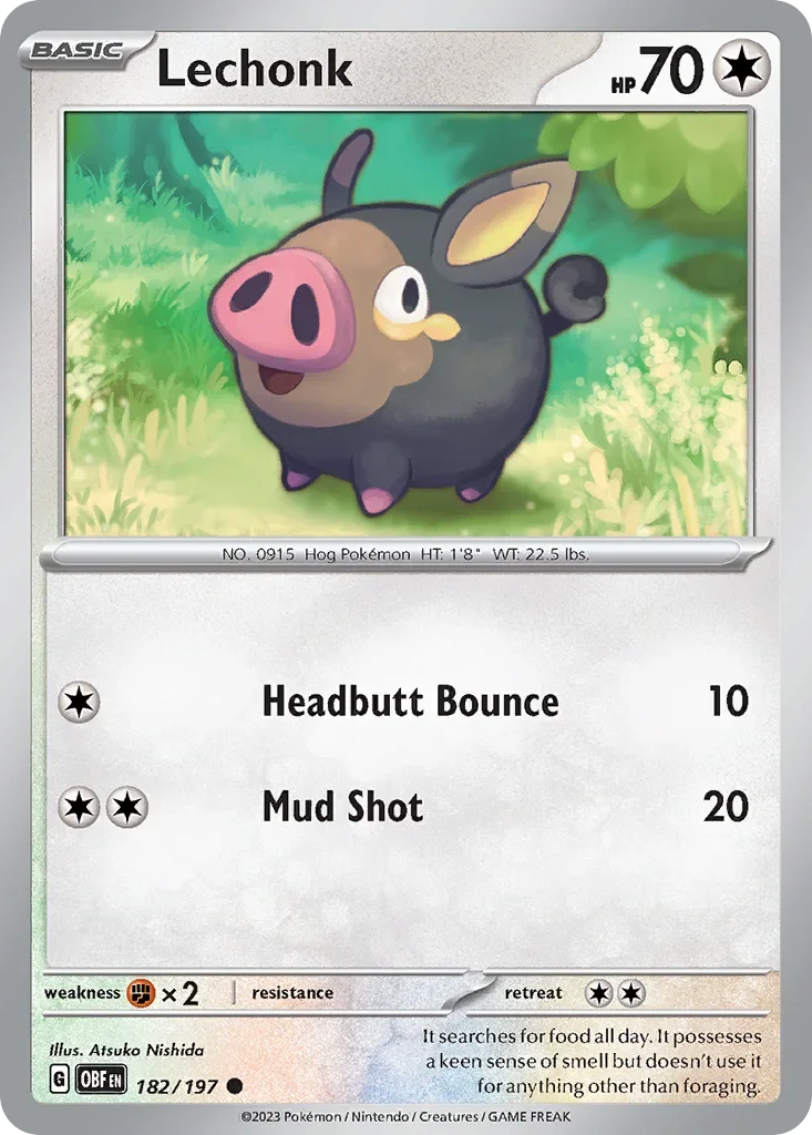 182/197 from Obsidian Flames Common Pokemon Card