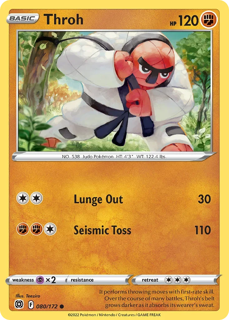 080/172 from Brilliant Stars Common Pokemon Card