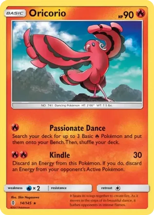14/145 from Guardians Rising Rare Pokemon Card